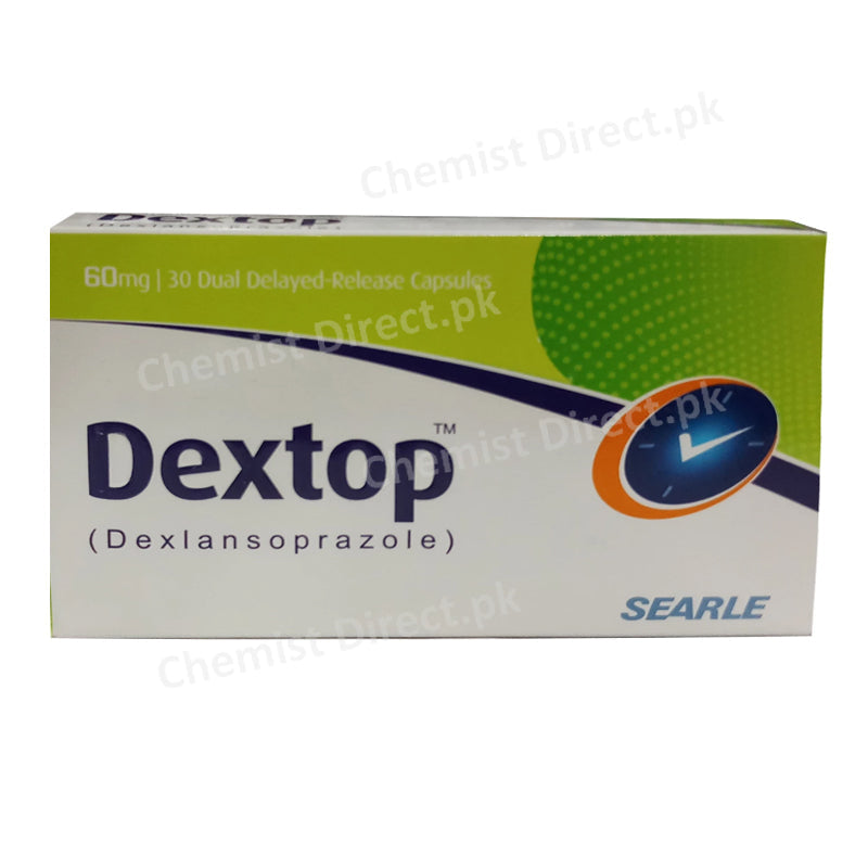 Dextop 60mg Capsule Searle Pharma Dexlansoprazole