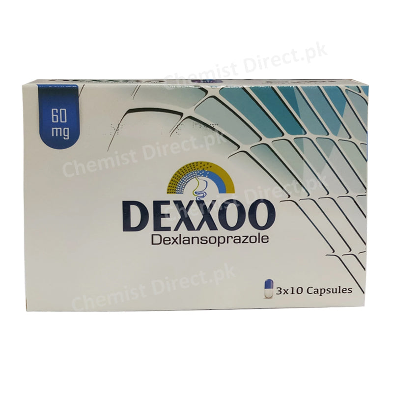 Dexxoo Capsule 60mg Horizon Pharmaceuticals Dexlansoprazol