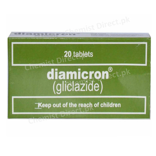 Diamicron Tab Tablet Servier Research And Pharmaceuticals Pakistan Oral Hypoglycemic Gliclazide