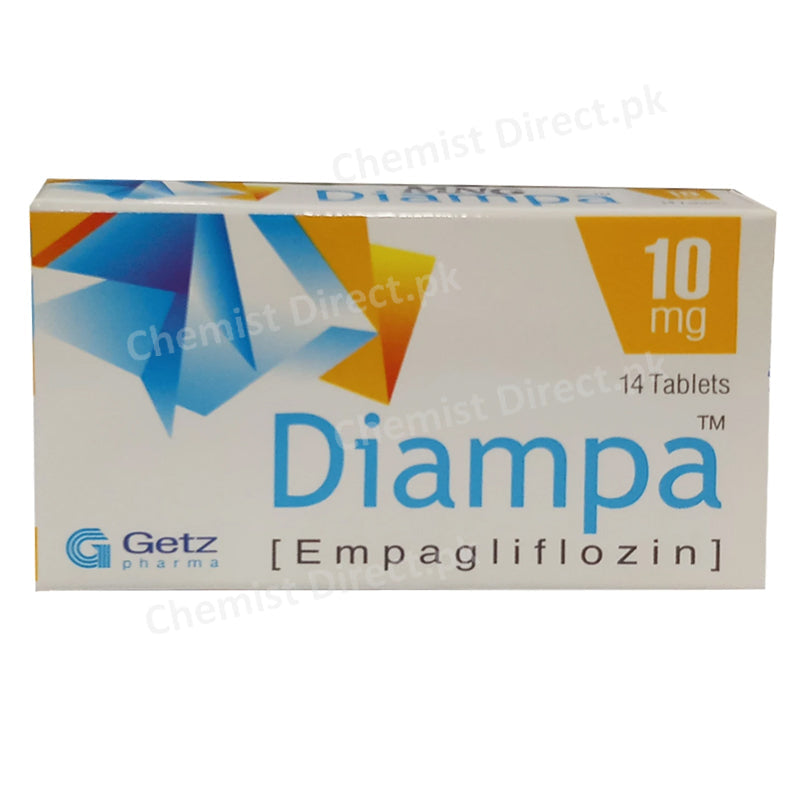 Diampa 10mg Tab Tablet Getz Pharma Pvt Ltd Oral Hypoglycemic  Empagliflozin