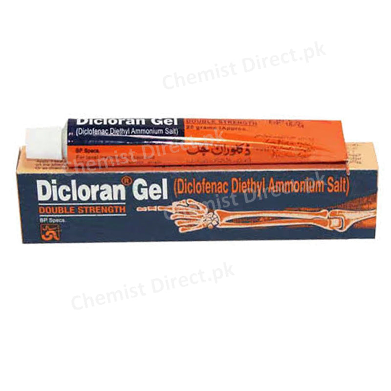 Dicloran Gel 20gm Sami Pharmaceuticals Nsaid Diclofenac Diethyl Ammonium