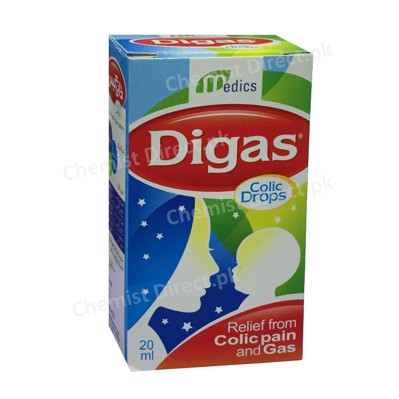 Digas Colic Drops 20ml Pain & Gas Medics Pharma