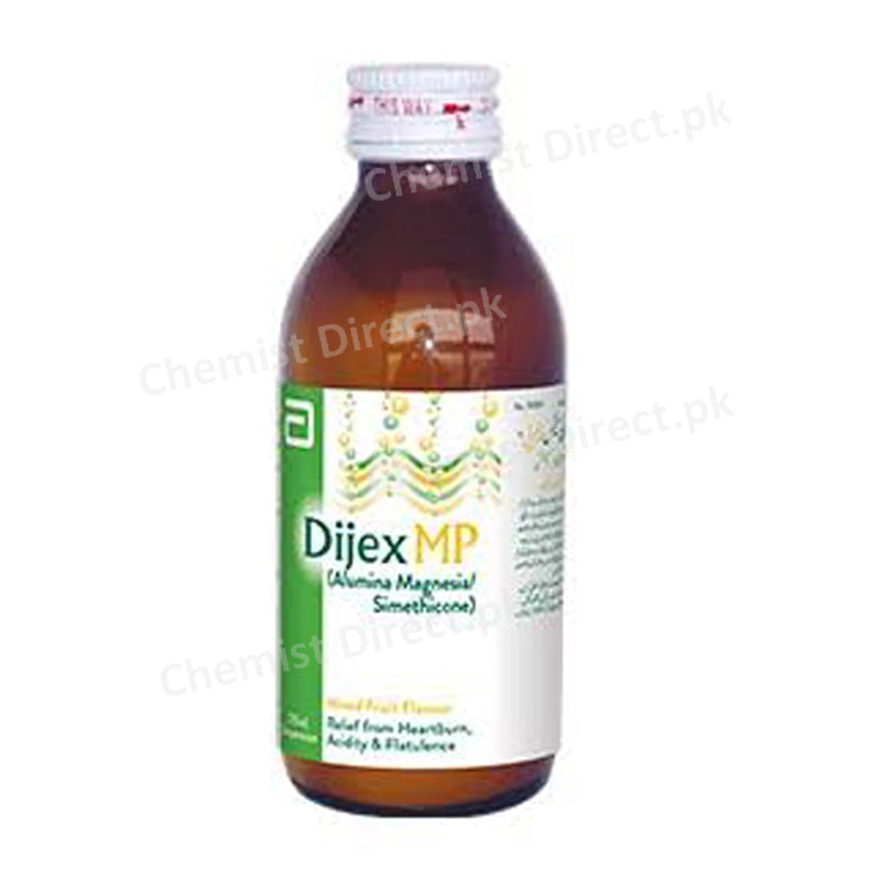 Dijex MP Suspension 120ml Antacid Anti-flatulant Abbott Laboratories