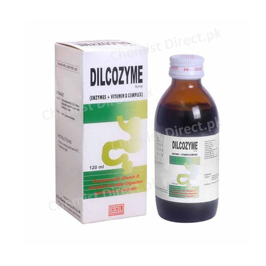Dilcozyme Syrup 120ml CCL Pharmaceuticals Vitamins Preparations