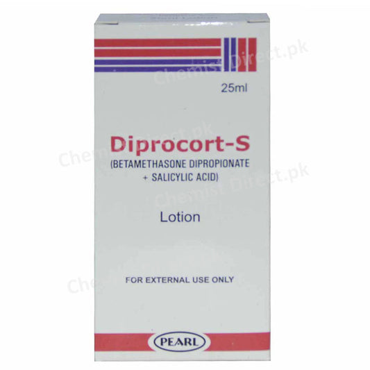 Diprocort S Lotion 25ml Pearl Pharmaceuticals Anti Fungal Betamethasone Dipropionate Salicylic Acid