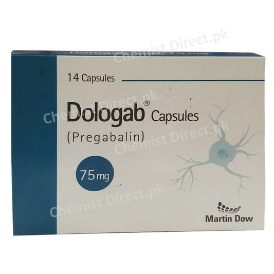 Dologab 75mg Cap Capsule Martin Dow Pharma Pregablin