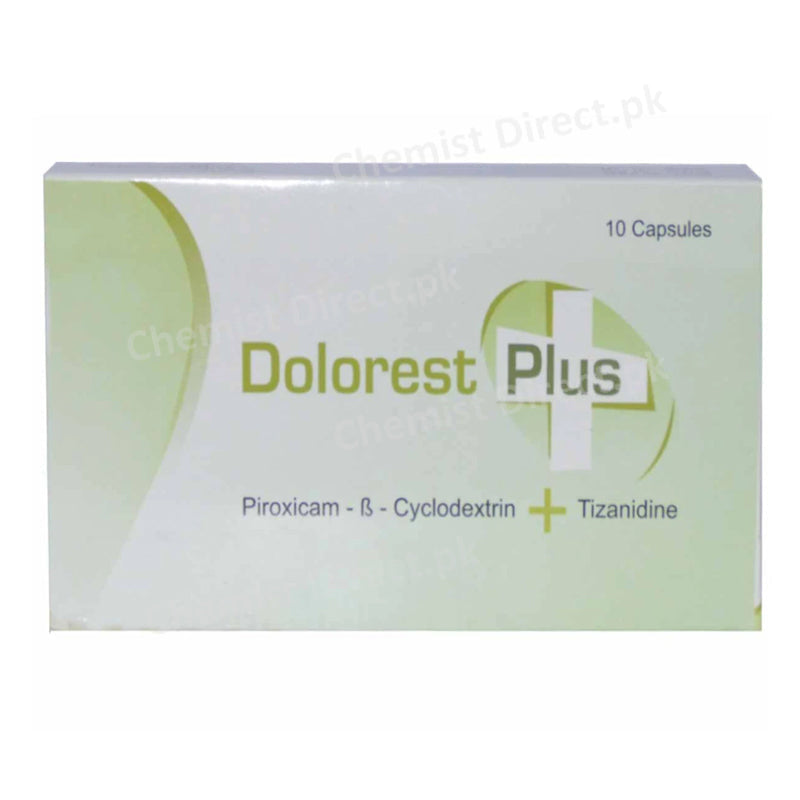 Dolorest Plus capsule Everest Pharmaceuticals Piroxicam + beta cyclodextrin