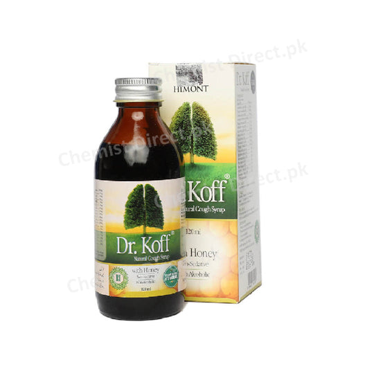 Dr.Koff cough syrup with honey 120ml himont pharma