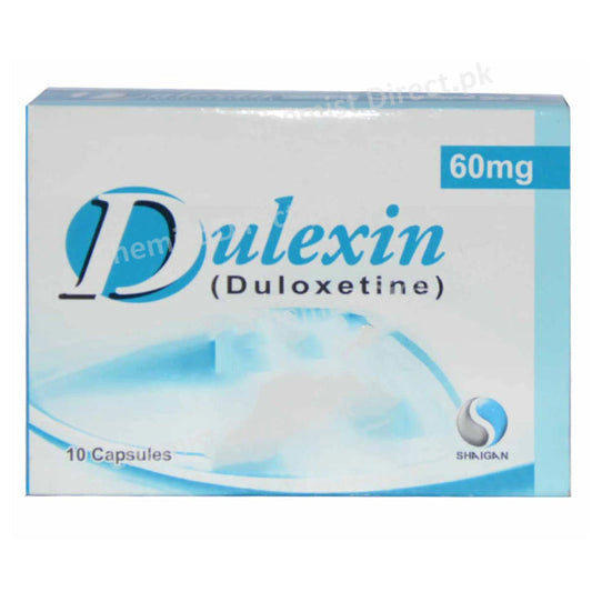 Dulexin 60mg Cap Capsule Shaigan Pharma Duloxetine