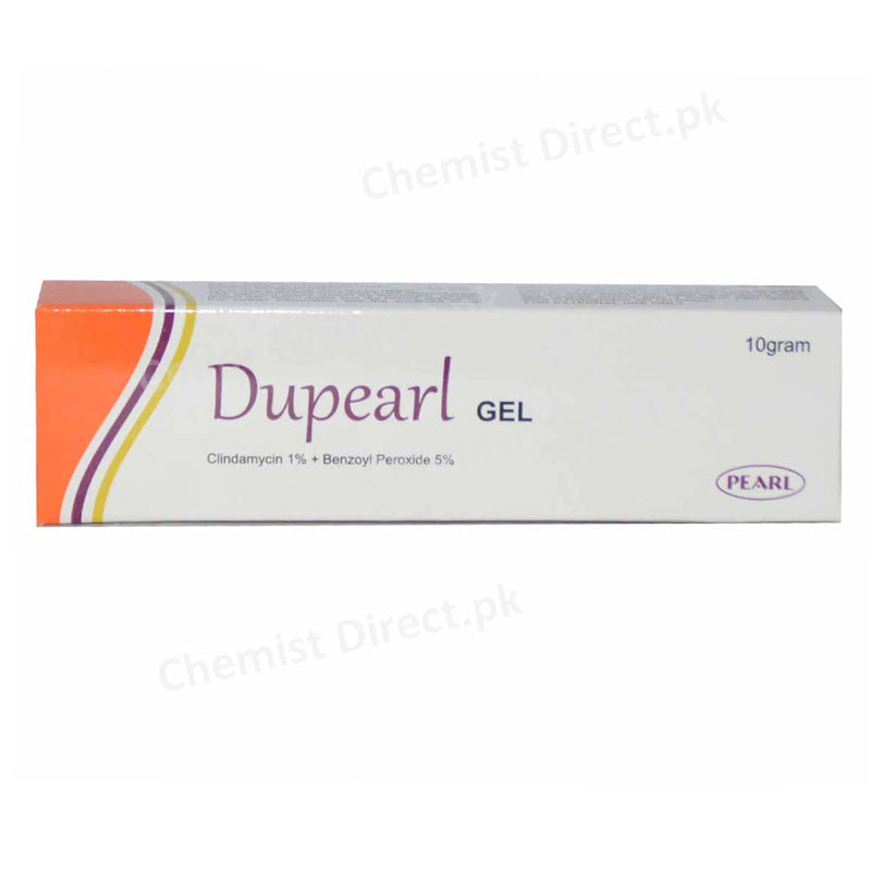 Dupearl 10G Gel Pearl Pharmaceutical Clindamycin Benzoyl Peroxide