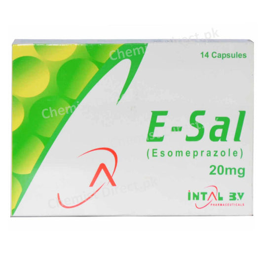 E sal 20mg Cap Capsule Esomeprazole