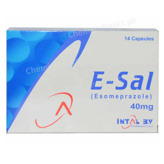 E sal 40mg Cap Capsule Esomeprazole