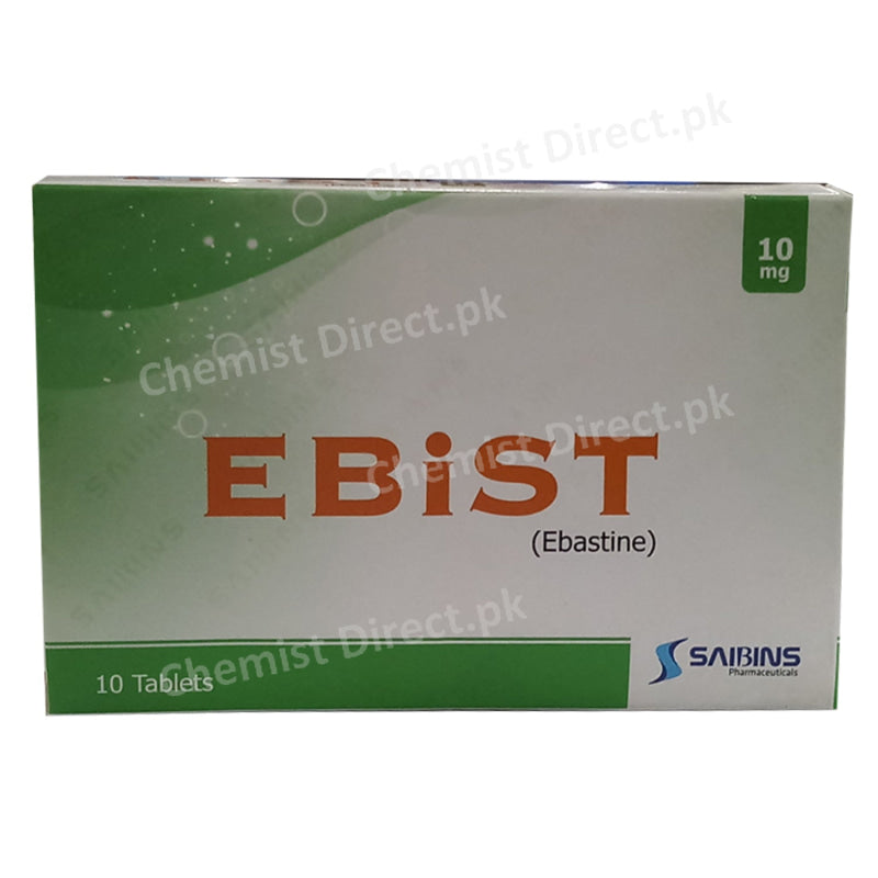 Ebist 10Mg Tablet Medicine