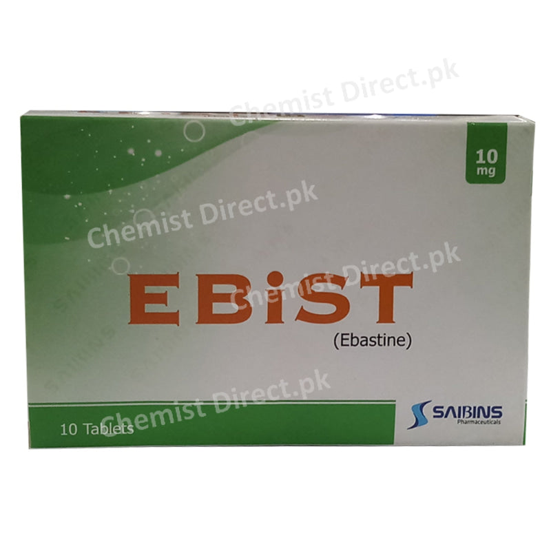 Ebist 10Mg Tablet Medicine