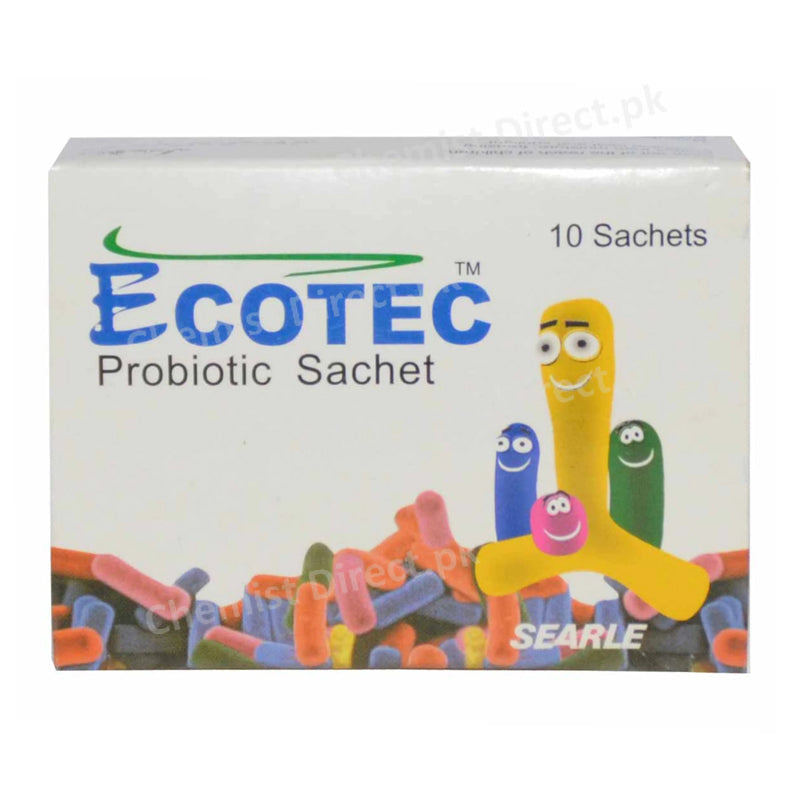 Ecotec Powder Sachet Anti-Diarrheal Probiotic Searle Pakistan