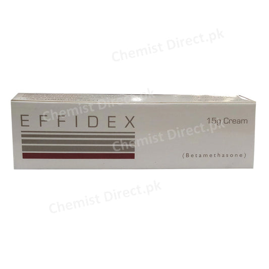 Effidex Cream 0.05% 15gram Betamethasone dipropionate Corticosteroid Pharma Health pakistan