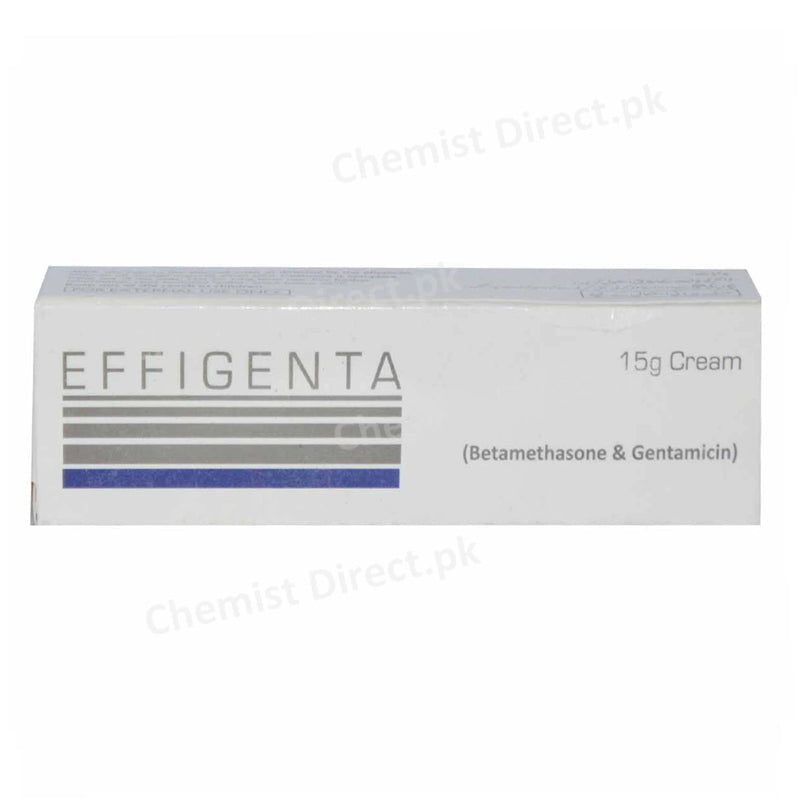 Effigenta 15Gram Cream Anti-Bacterial Corticosteroid Betamethasone Gentamycin