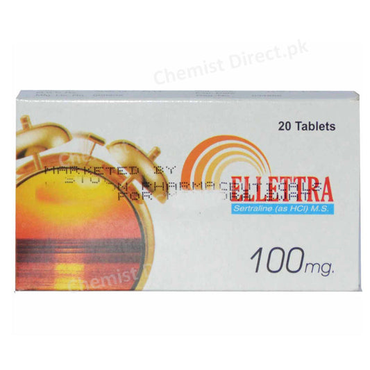 Ellettra 100mg Tab Tablet Wilshire Laboratories Pvt Ltd Anti Depressant Sertraline HCl