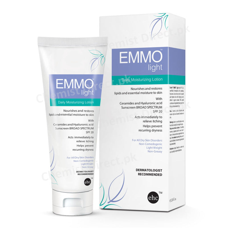 Emmo Light Daily Moisturizing Lotion 3.04 Fl.oz Skin Care