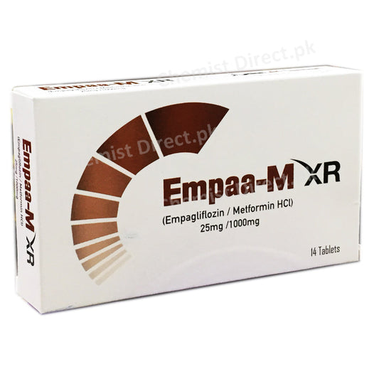 Empaa M XR 25 1000mg Tablet Horizon pharmaceuticals pvt_ Ltd Empagliflozin