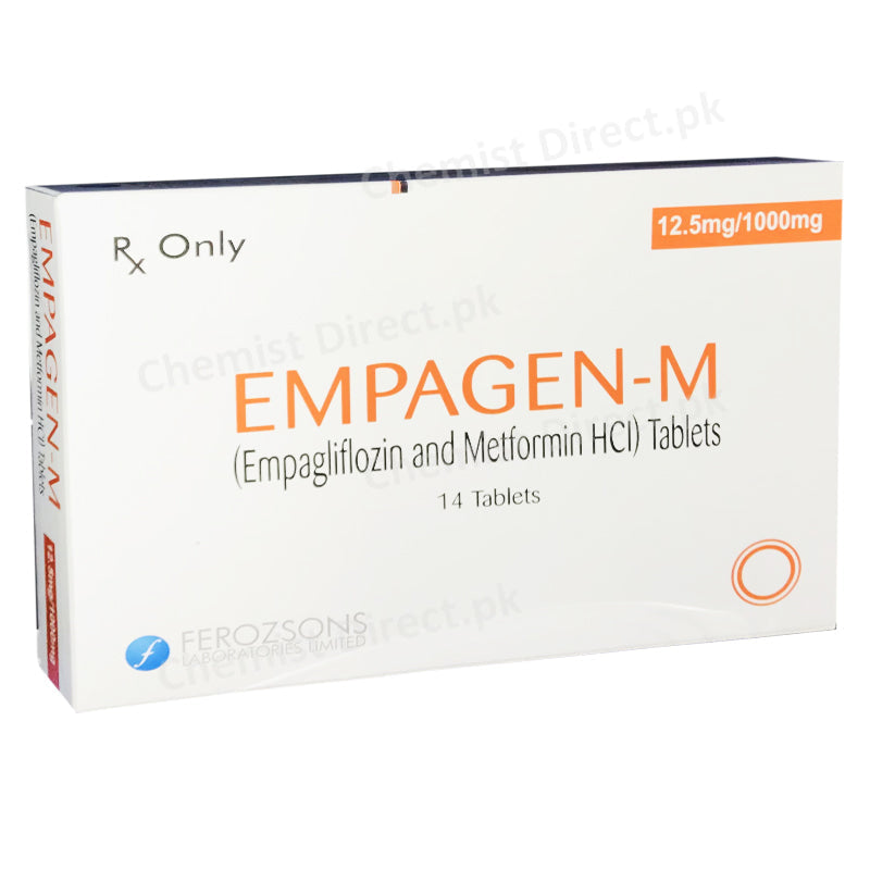 Empagen-M 12.5Mg/1000Mg Tablet Medicine