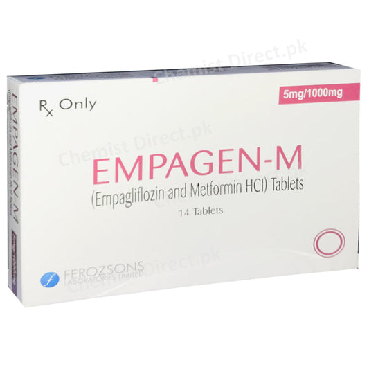 Empagen-M 5Mg/1000Mg Tablet Medicine