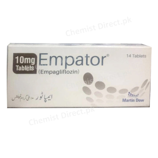 Empator 10mg Tablet Empagliflozin Martin Dow Laboratories