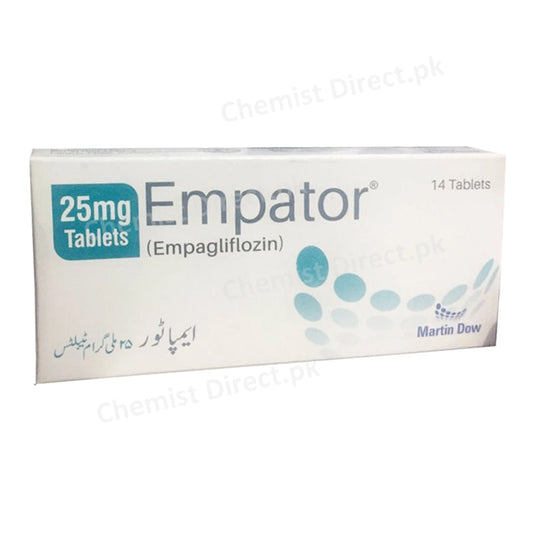 Empator 25mg Tablet Empagliflozin Martin Dow Laboratories