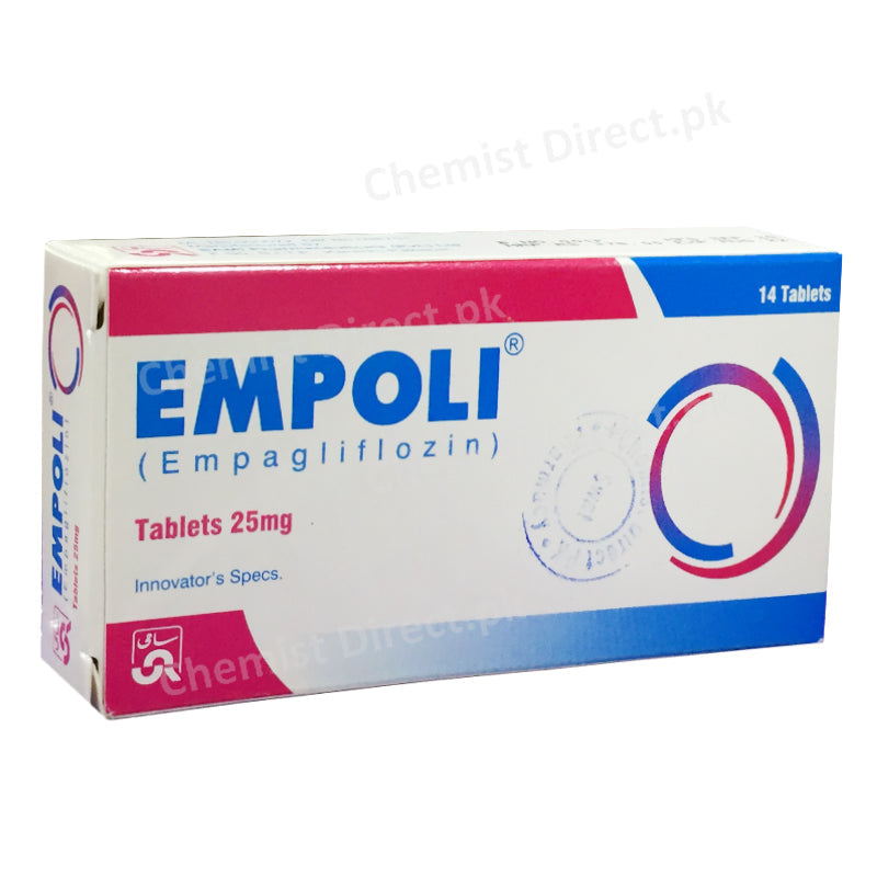 Empoli 25mg Tablet Empagliflozin Sami Pharmaceuticals