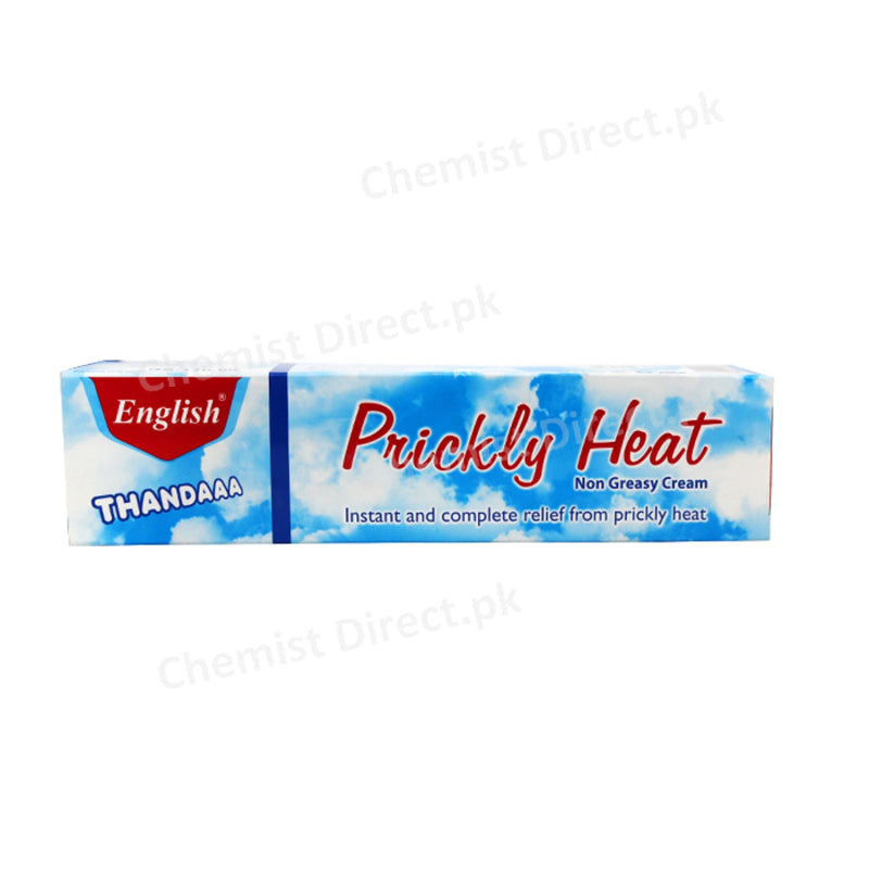 English Prickly Heat Cream 80Gm Personal Care