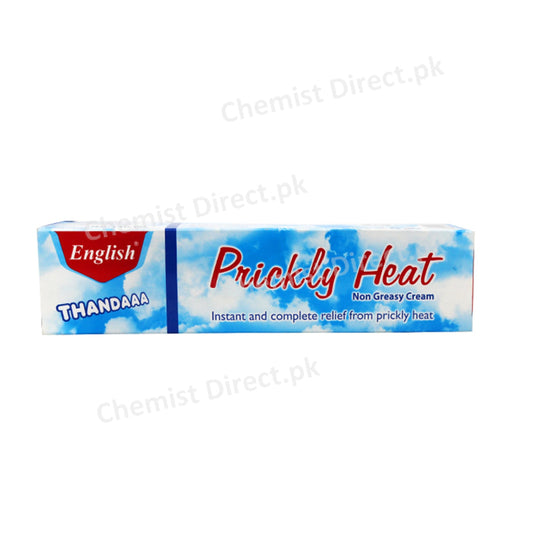 English Prickly Heat Cream 80Gm Personal Care