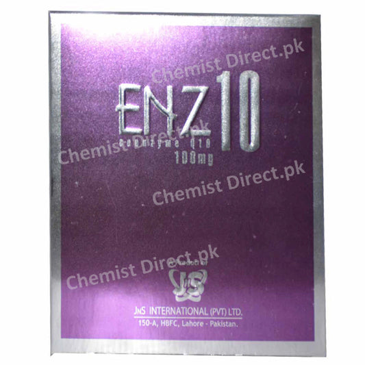ENZ 10 100mg Cap Capsule Mass Pharma Antioxidant Coenzyme Q 10