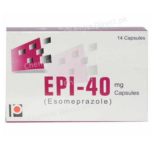 Epi 40mg Cap Capsule Paramount Pharmaceticals Esomeprazole