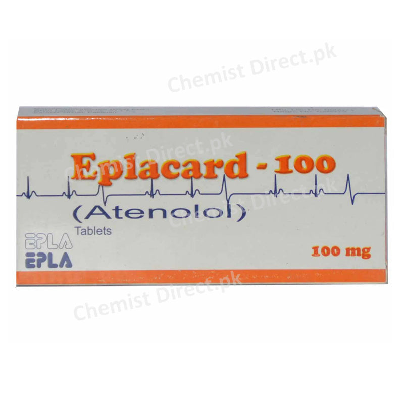Eplacard 100mg Tablet Epla Laboratory Atenolo