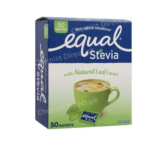 Equal Stevia 50 Sachets Food Items