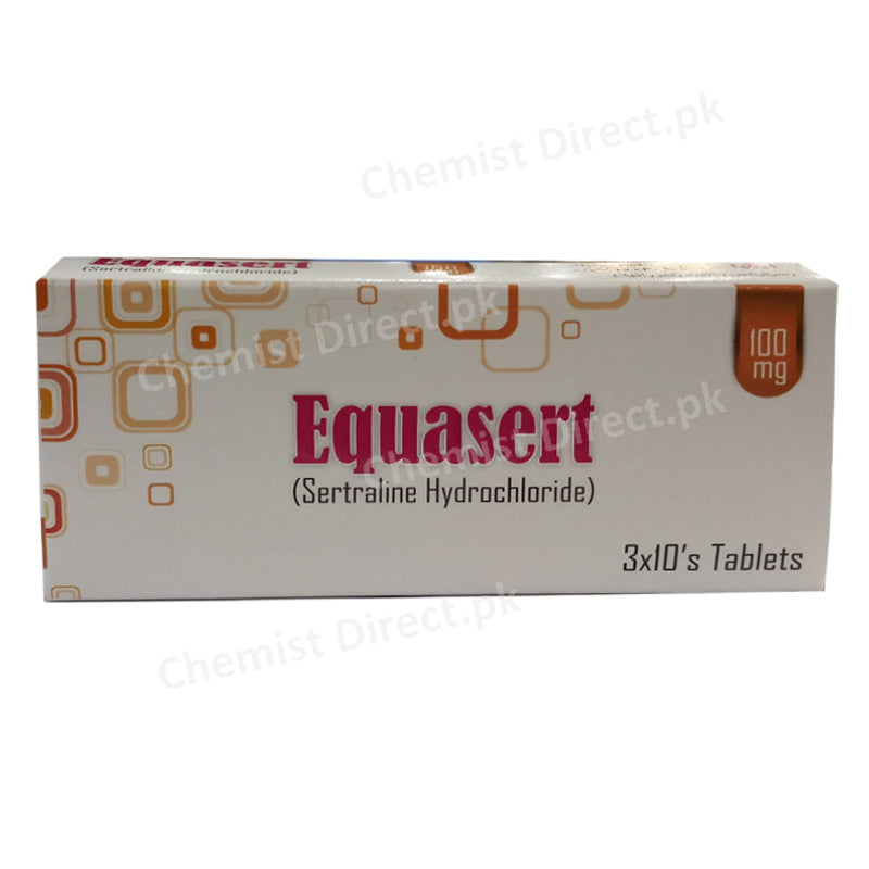 Equasert 100mg Tablet Sertraline Hydrochloride Horizon pharmaceuticals