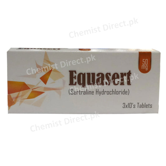 Equasert 50mg Tablet Horizon pharmaceuticals Sertraline Hydrochloride