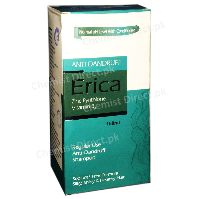 Erica Anti Dandruff Shampoo 150Ml Personal Care