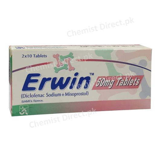 Erwin 50Mg Tablet Medicine