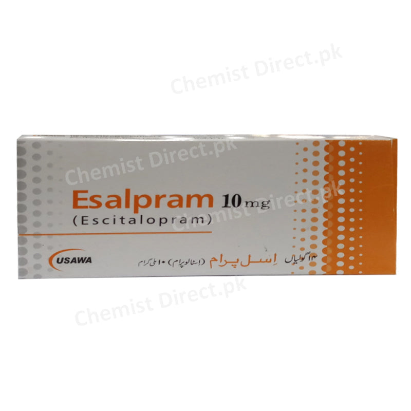 Esalpram 10mg Tab Tablet Usawa Pharma Escitalopram