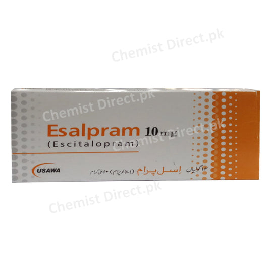 Esalpram 10mg Tab Tablet Usawa Pharma Escitalopram