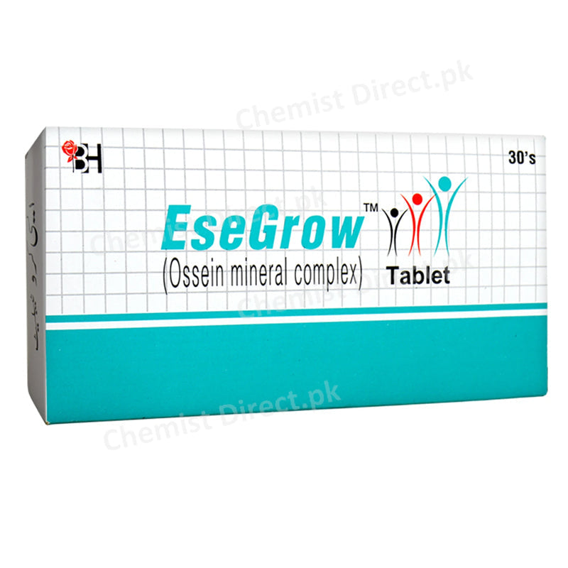 Esegrow Tab Tablet Barrett Hodgson Pakistan Pvt Ltd Mineral Supplement Ossein Mineral Complex