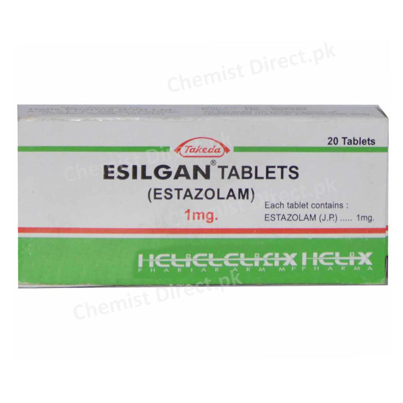 Esilgan 1mg Tab Tablet Helix Pharma Pvt Ltd Benzodiazepine Estazolam