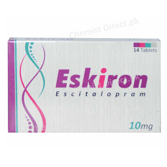 Eskiron 10mg Tab Tablet Sapient Pharma Escitalopram