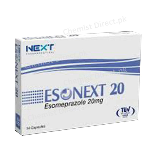 Esonext 20mg Cap Capsule Next Pharma Esomeprazole