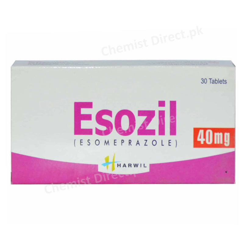 Esozil 40mg Tablet Harwil Pharma Esomeprazole