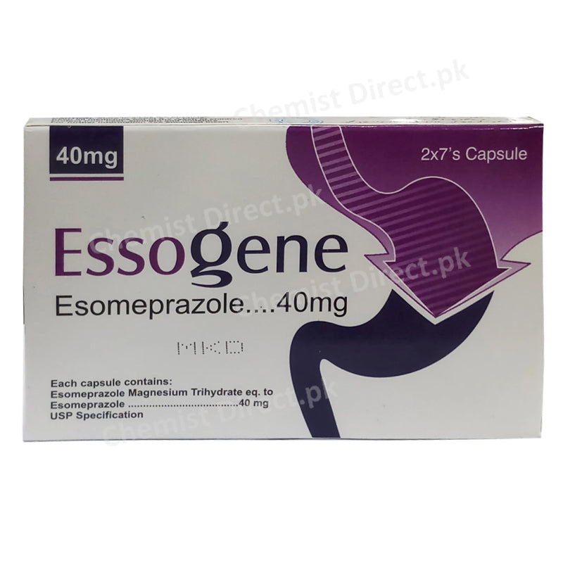 Essogene 40mg Cap Capsule Esomeprazole