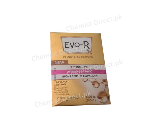 Evo-R Retinol 3% Night Serum 30 Cap Skin Care