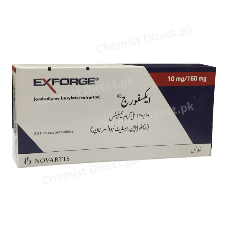 Exforge 10Mg/160Mg Tab Medicine