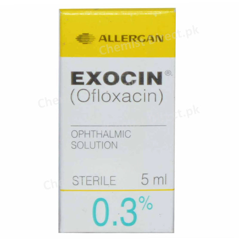 Exocin Eye Drop Barrett Hodgson Pakistan Pvt Ltd Anti Infective Ofloxacin